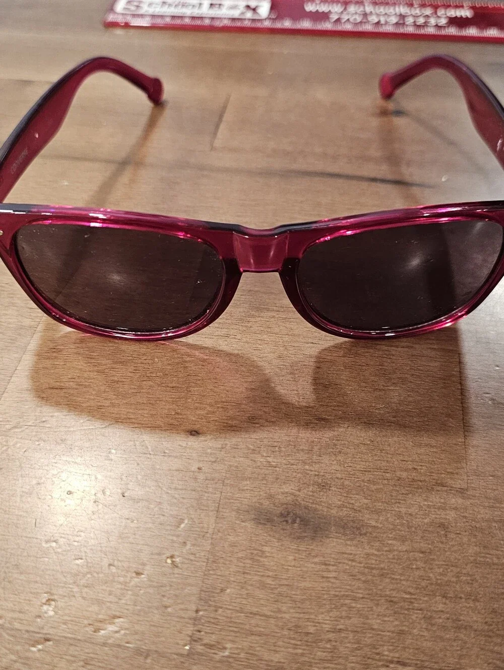 ​Converse H010 Fuchsia Sunglasses Translucent Pink Frame Dark Lenses 55mm
